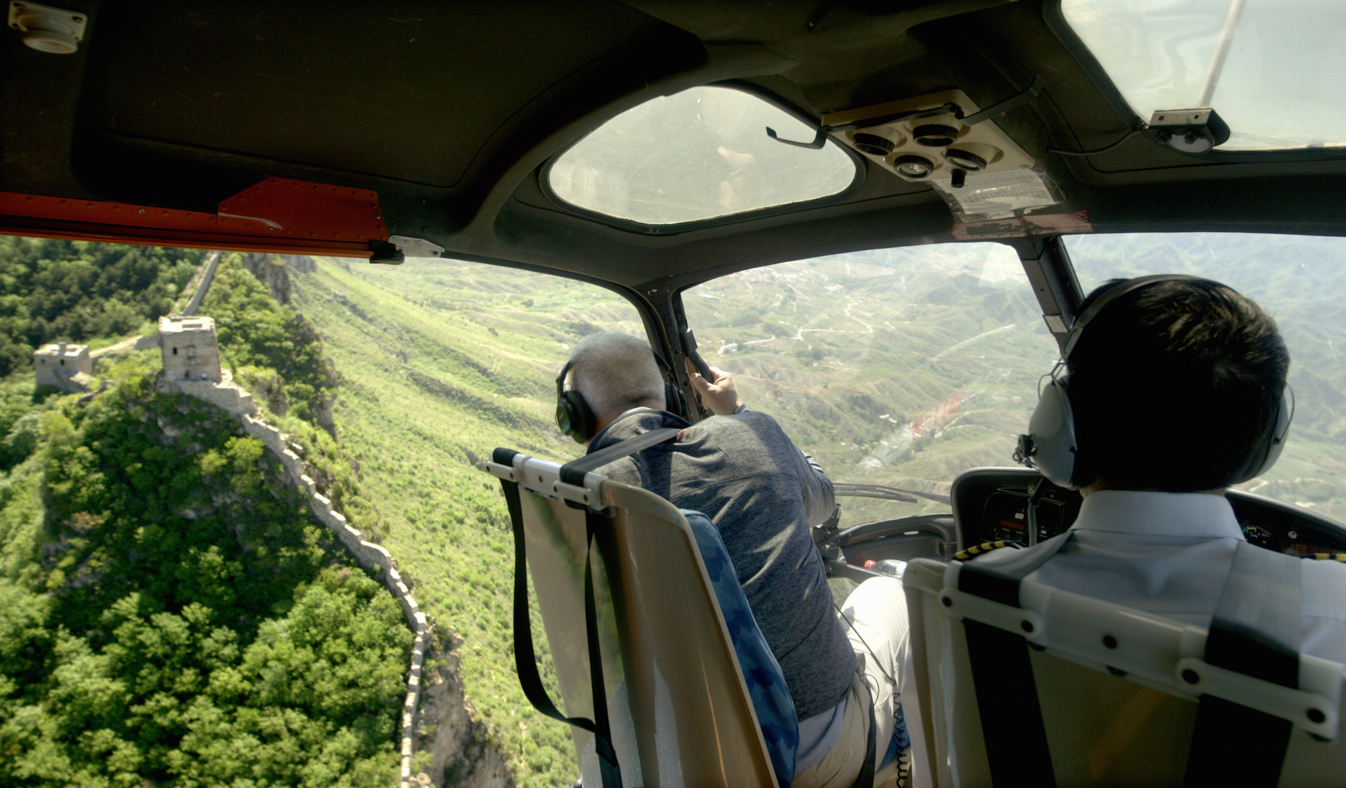 FLYING OVER GREAT WALL OF CHINA Dream Big Engineering Our World