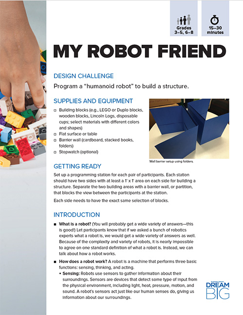 essay my robot friend