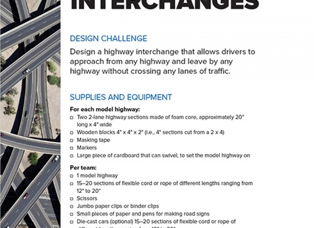 Designing Highway Interchanges