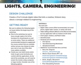 Lights, Camera, Engineering!